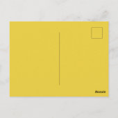 Chicks Ich bin ein glücklicher Baby Chick Postkarte (Rückseite)