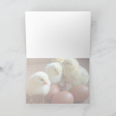 Chicks individuell anpassen feiertagskarte (Innenseite)