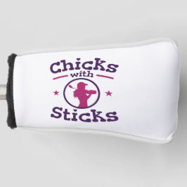 Chicks mit Sticks Golf Golf Golfer Headcover