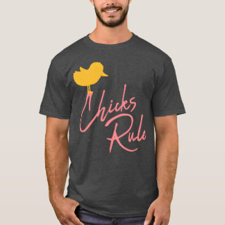 Chicks Regel niedliche Vogelspende T-Shirt