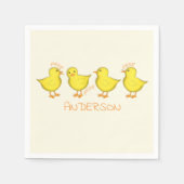 Chicks Standard Cocktail Papier Napkins Serviette (Vorderseite)