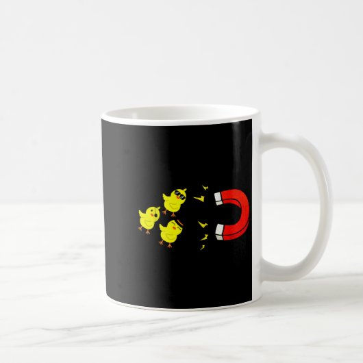 Chicks With Magnet Funny Halloween Chick Magnet Va Kaffeetasse (Rechts)