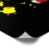 Chicks With Magnet Funny Halloween Chick Magnet Va Poster (Ecke)