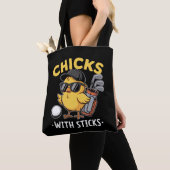 Chicks with Sticks Golfer Girl Golf Club Golfing Tasche (Von Nahem)