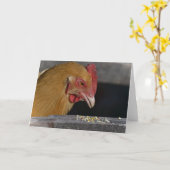 Chickwarenkarte Karte (Gelbe Blume)