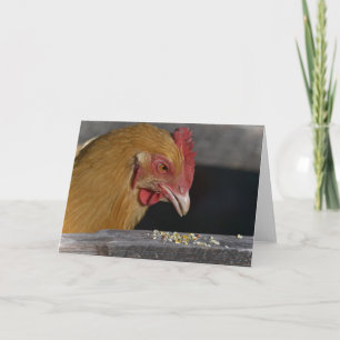 Chickwarenkarte Karte