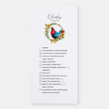 Chicky Checkliste