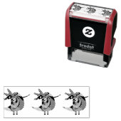 Chicky Chicky Decorative Permastempel (Beispiel)