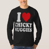 Chicky Nuggies | Funny Chicken Nuggets Viral | T-Shirt (Vorderseite)