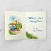 Chicky Wagon Ostergrußkarte Feiertagskarte (Innenseite)