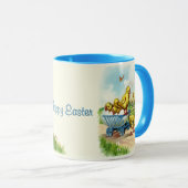 Chicky Wagon Osterkaffee Tasse (VorderseiteRechts)