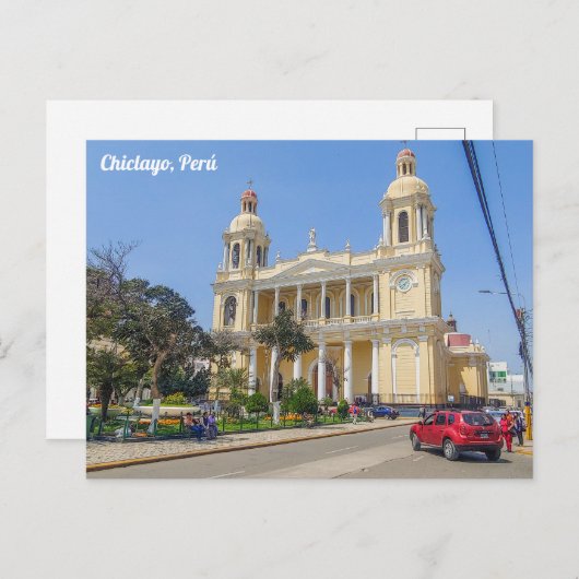 Chiclayo, Lambayeque, Peru Postkarte (Vorne/Hinten)