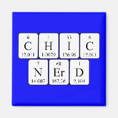 ChicNerd Periodenmagnet Magnet (Vorne)