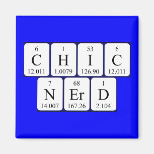 ChicNerd Periodenmagnet Magnet