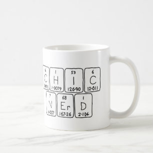 ChicNerd Periodentafel Tasse