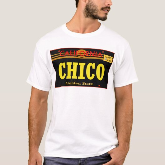 Chico, Ca — T - Shirt (Vorderseite)