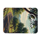 Chico California Reise Magnet (Horizontal)