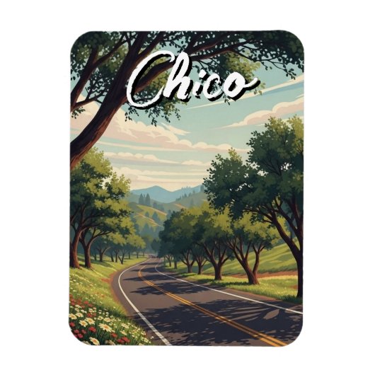 Chico California Reise Magnet (Vertikal)