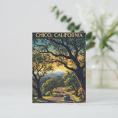 Chico California Reise Postkarte (Stehend Vorderseite)