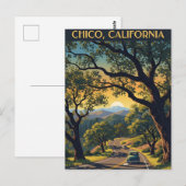 Chico California Reise Postkarte (Vorne/Hinten)