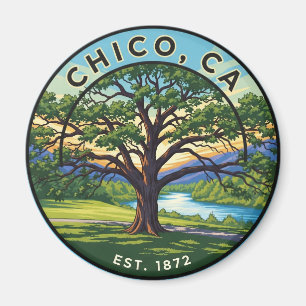 Chico California Travel Magnet
