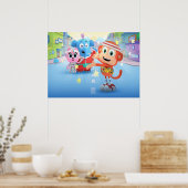 Chico Freunde bon Poster (Küche)