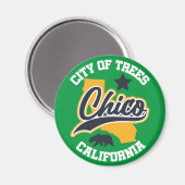 Chico, Kalifornien Magnet (Vorderseite/Rückseite)