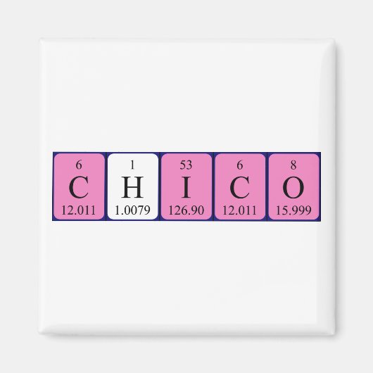 Chico Periodenmagnet Magnet (Vorne)