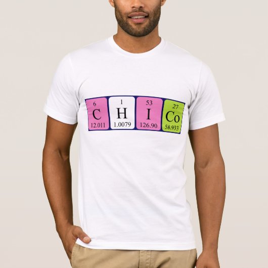 Chico Periodenname Shirt (Vorderseite)