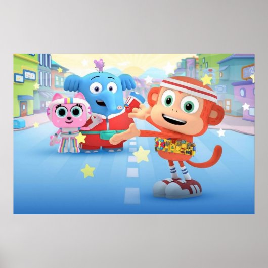 Chico und Bon Bon Poster (Vorne)