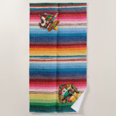 Chico y Chica Beach Handtuch (Vorderseite)