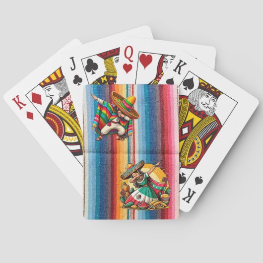 Chico y Chica Spielkarten (Rückseite)