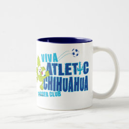 CHICOchihuahua-Fußball-Verein-Tasse Zweifarbige Tasse