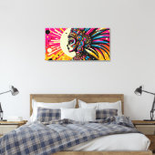 Chicomecōtl 3 leinwanddruck (Insitu (Schlafzimmer))