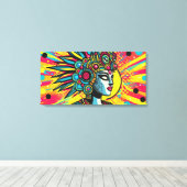 Chicomecōtl 5 leinwanddruck (Insitu (Holzboden))