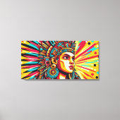 Chicomecōtl 7 leinwanddruck (Vorderseite)