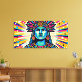 Chicomecōtl 8 leinwanddruck (Insitu (Wohnzimmer))