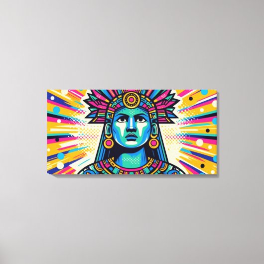 Chicomecōtl 8 leinwanddruck (Vorderseite)