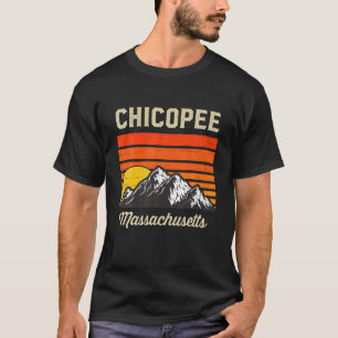 Chicopee Massachusetts Heimatstadt Bundesstaat USA T-Shirt