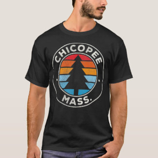 Chicopee Massachusetts MA Vintage Grafik Retro 70 T-Shirt
