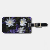 Chicorée und Phacelia-Wildblumen Gepäckanhänger (Vorderseite horizontal)