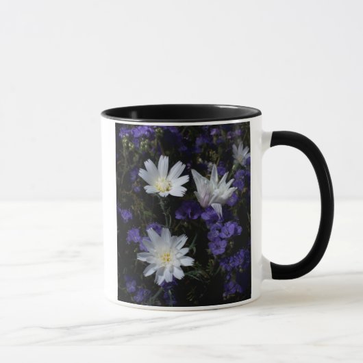 Chicorée und Phacelia-Wildblumen Tasse (Rechts)