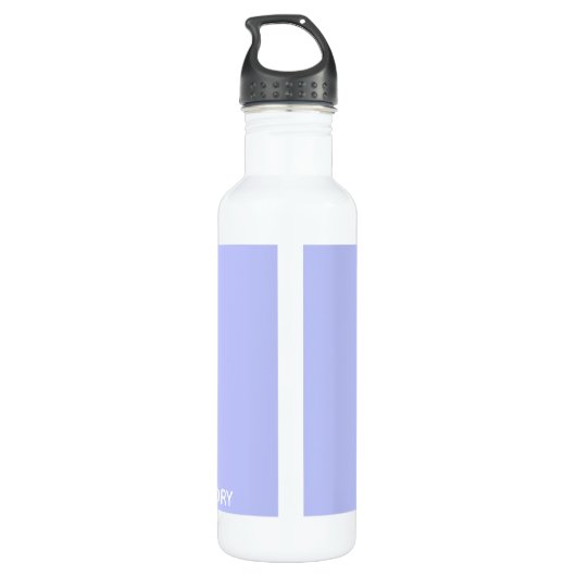 Chicoroer Blume Edelstahlflasche (Rückseite)