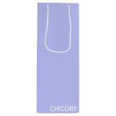 Chicoroer Blume Geschenktüte Für Weinflaschen (Vorderseite)