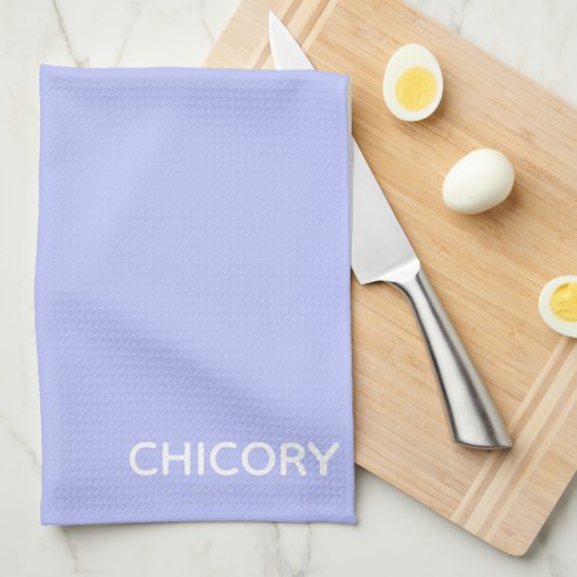 Chicoroer Blume Geschirrtuch (Viertel Falte)