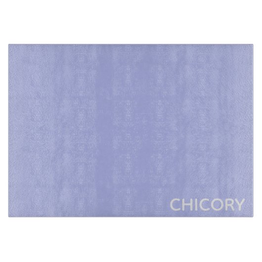 Chicoroer Blume Schneidebrett (Vorderseite)
