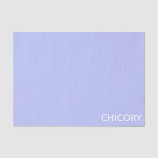Chicoroer Blume Seidenpapier (Vorderseite)