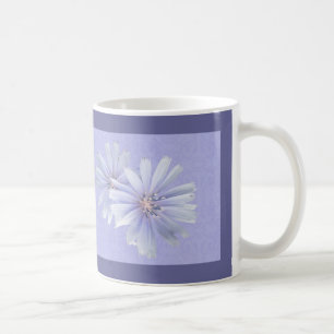 Chicoroer Wildblume Kaffeetasse