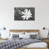 Chicoroer Wildblume Leinwanddruck (Insitu (Schlafzimmer))