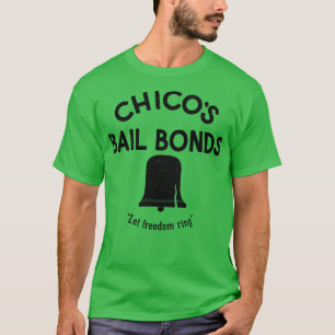 Chicos Bail Bonds Lasse Freiheitsring Vintag T-Shirt